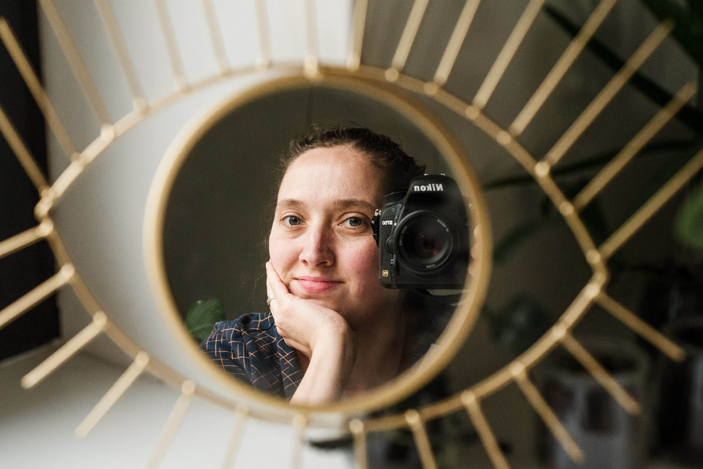 Inneke Van Mechelen, zelfportret als fotograaf
